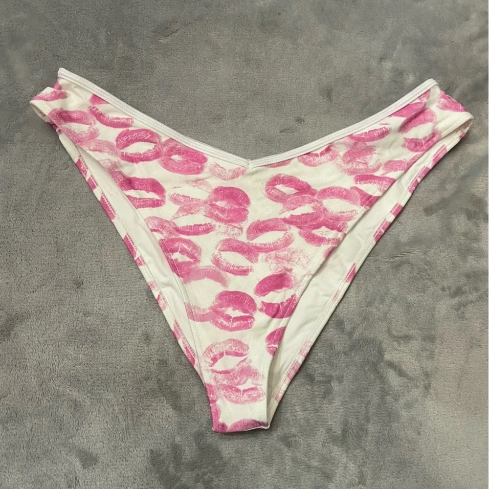 New! Frankies Bikinis X SYDNEY SWEENEY Enzo Cheeky Bikini Bottom 10721